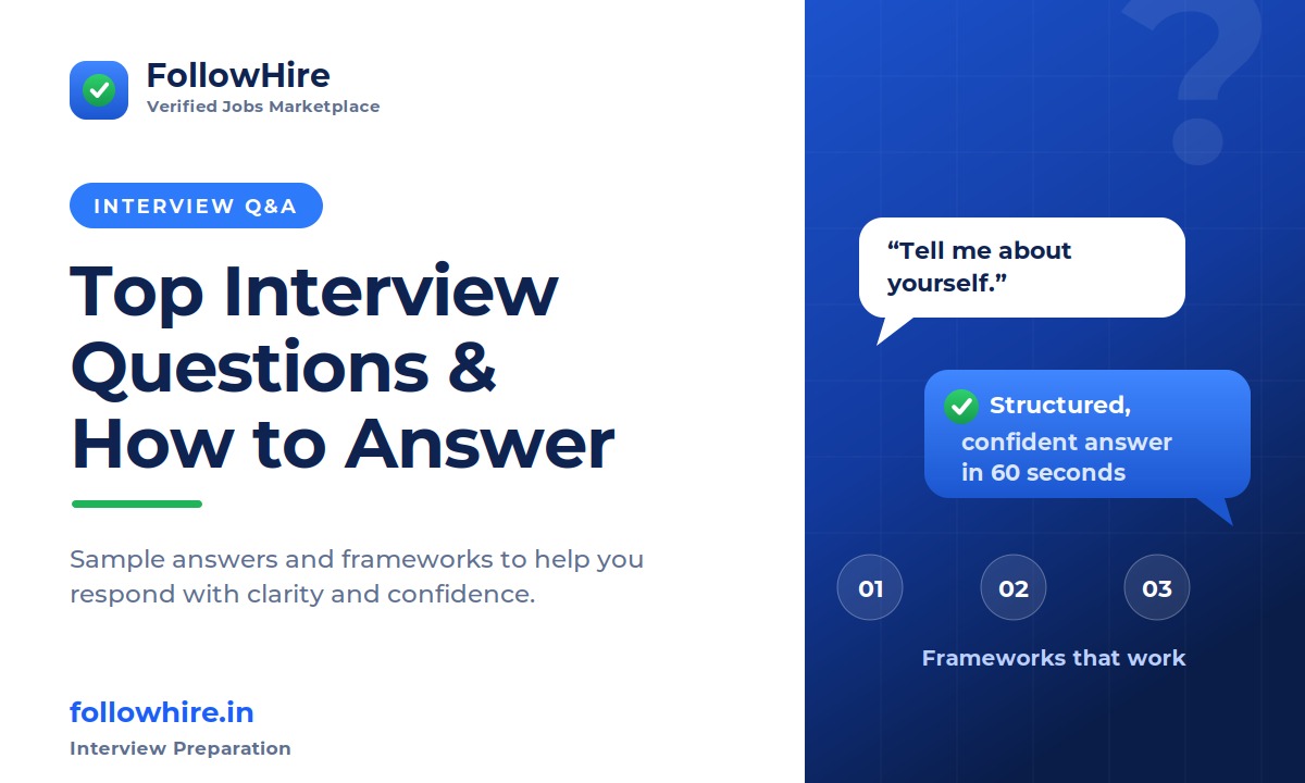 FollowHire — Top Interview Questions & How to Answer (Interview Q&A)